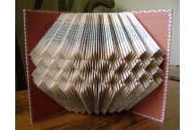 Folded book art Folded book art